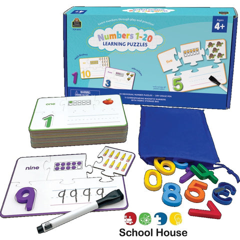 Numbers 1-20 Learning Puzzle