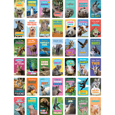 Go Wild Encouragement Cards