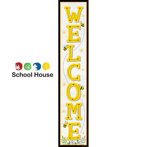 Buzzing Bees Welcome Banner