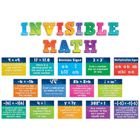 Invisible Math Bb Set