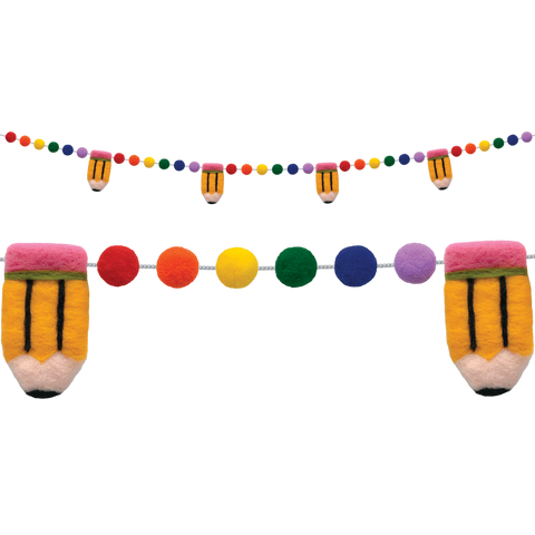 Colorful Pencils Garland