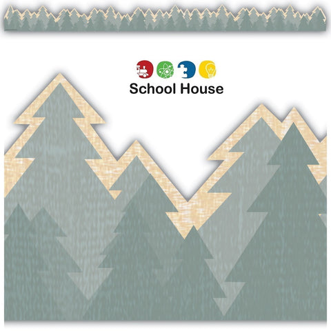 Moving Mountains Trees Border