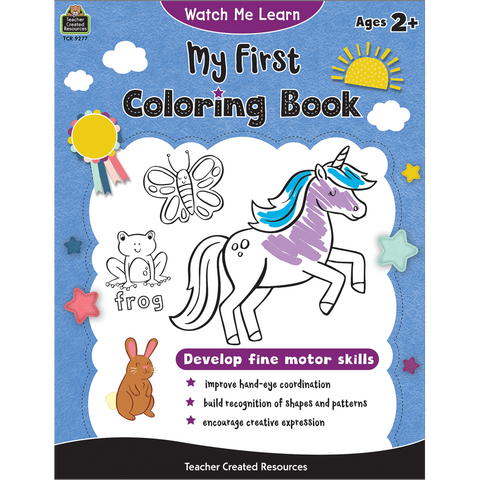 My First Coloring Book Watch Me Learn