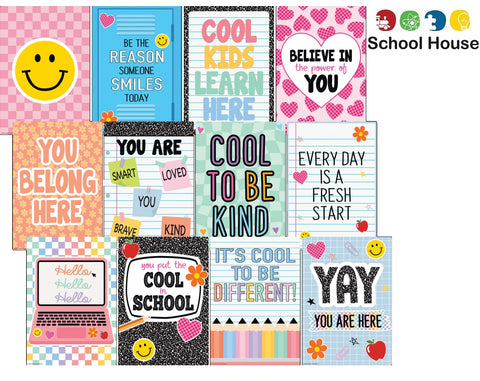 Cool For School Sayings Poster Pack