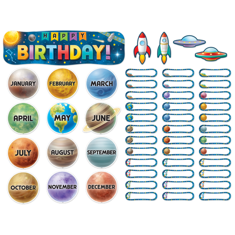 Outer Space Crew Birthday Mini Bb Set