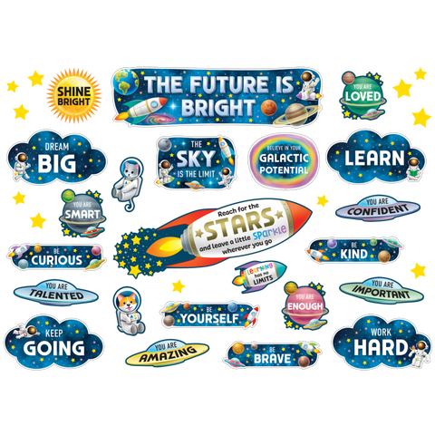 Outer Space Crew Future Is Bright Mini B