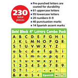 Cool For School Checkers 4 Inch Letters