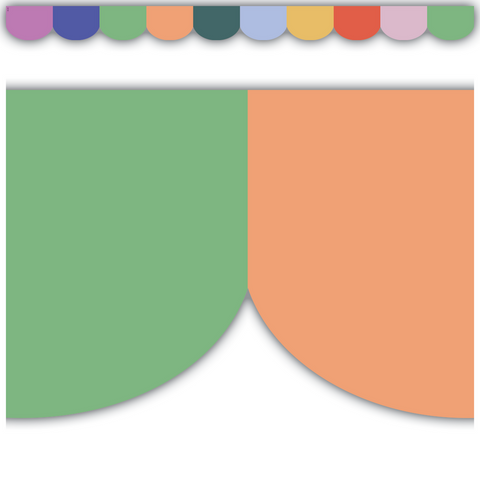 Color Crush Scalloped Border