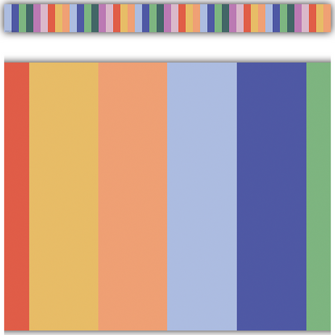 Color Crush Stripes Border