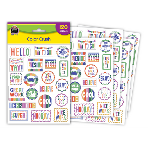 Color Crush Stickers