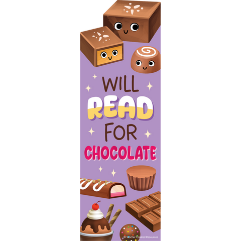 Chocolate Smelly Bookmarks