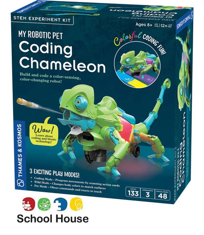 My Robotic Pet Coding Chameleon