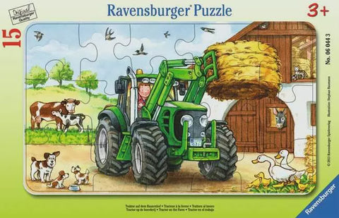 TRACTOR ON THE FARM 15 PC FRAME PZ