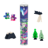 Plus-Plus Northern Lights 240 Piece Tube | STEM Building Toy Inspired by the Aurora Borealis