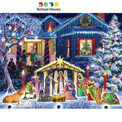 Advent Calendar Nighttime Nativity
