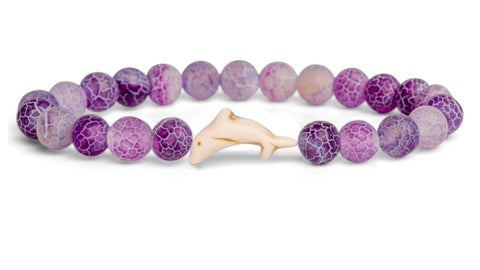 Fahlo Dolphin Violet Bracelet