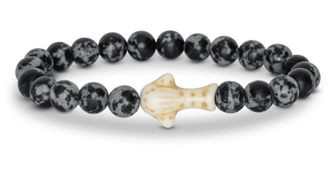 Fahlo Whale Shark Ocelli Stone Bracelet