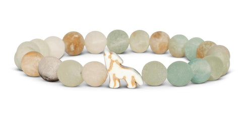 Fahlo Wolf Sky Stone Bracelet