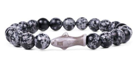 Fahlo Shark Ocelli Stone Bracelet