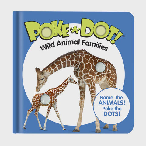 WILD ANIMAL FAMILIES POKE-A-DOT BOOK