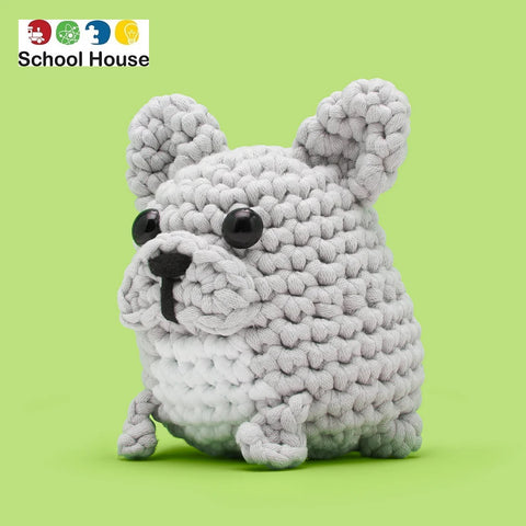 Woobles French Bulldog Crochet Kit