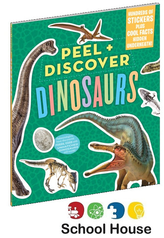 Peel & Discover Dinosaurs Sticker Book