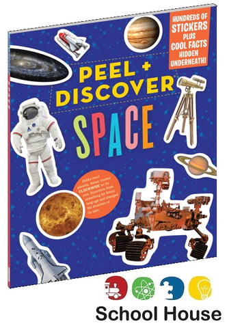 Peel & Discover Space Sticker Book