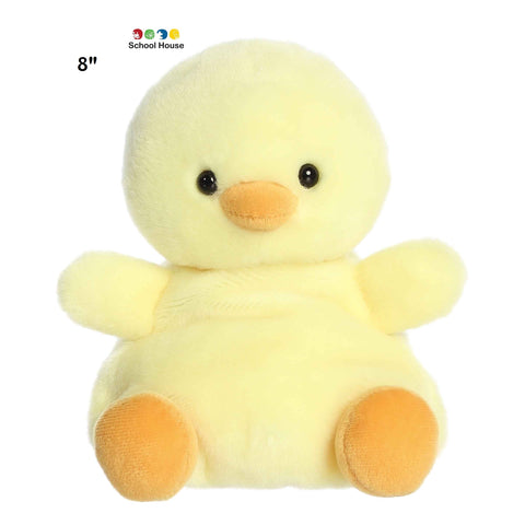 Betsy Chick 8 Inch Palm Pal | Yellow Plush Chick Toy