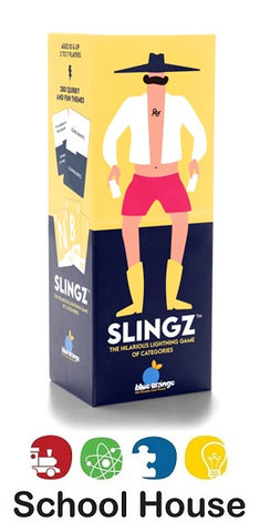Slingz Word Game | Fast-Paced Letter Card Game for Family, Friends & Party Play