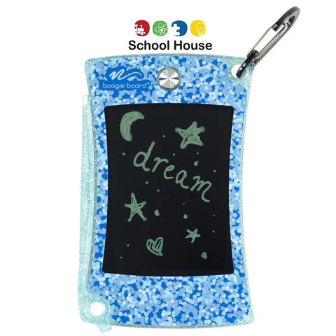SCRIBBLE CLIPS SHIMMER BLUE