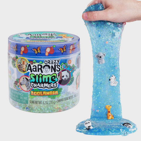 Zoolandia Slime Charmers™ | Scented Crunchy Blue Slime