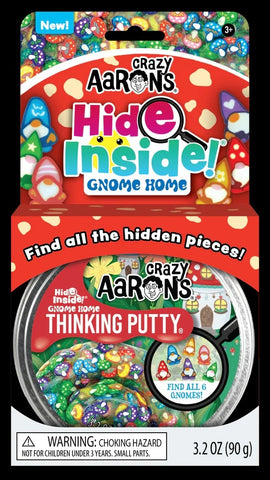 Gnome Home Thinking Putty® Crazy Aaron's Hide Inside!