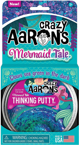 Mermaid Tale® Glowbrights® Thinking Putty® | Color Shift Glow PuttyY