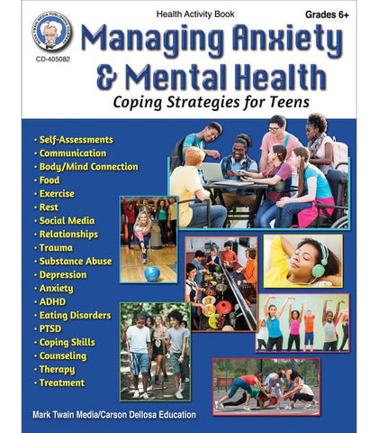 MANAGING ANXIETY & MENTAL HEALTH BOOK