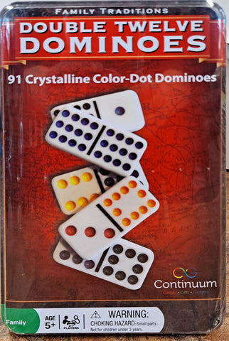 DOUBLE 12 DOMINOES