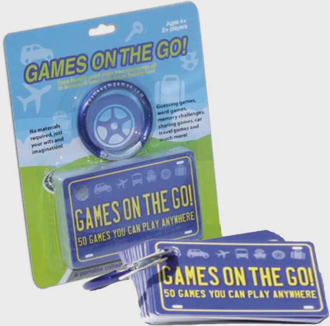 Games on the Go- 50 Anywhere Travel Games for Kids & Families