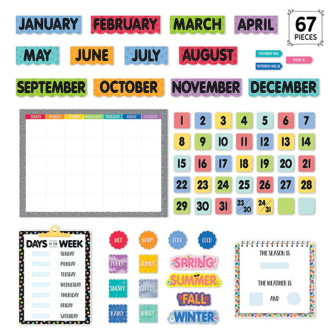 CORE DECOR PATTERN PLAY CALENDAR BB SET