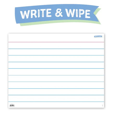 CORE DECOR WRITE & WIPE INDEX CARD CHART