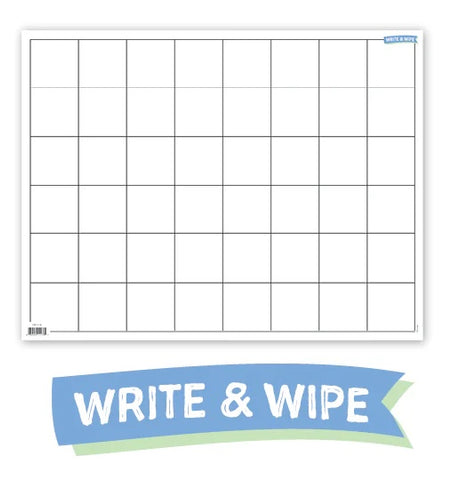 CORE DECOR WRITE & WIPE GRAPH & ARRAY CHART