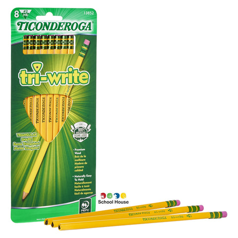 TRI-WRITE PENCILS 8 COUNT