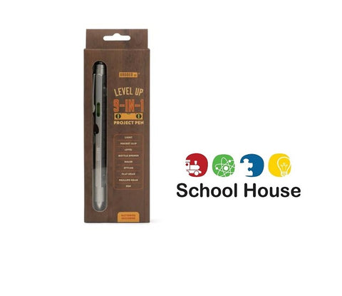 Brodeo Drive Level Up 9-in-1 Project Pen – Multi-Tool Gadget Gift