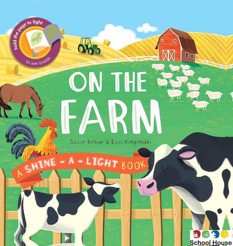 Shine a Light On The Farm Book | Interactive Farm Animal Book for Kids Ages 4–8
