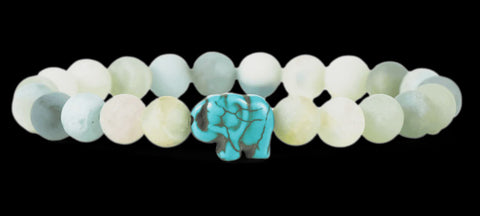 FAHLO ELEPHANT SKY STONE BRACELET