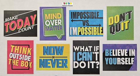 MOTIVATIONAL 1 MINI POSTER SET