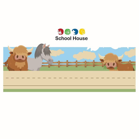 WILD WILD CLASSROOM NAME PLATES TENTED