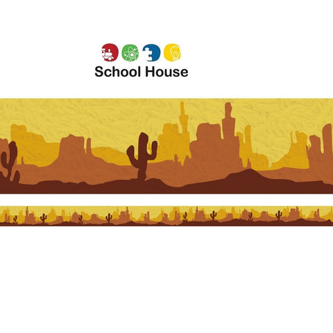 WILD WILD CLASSROOM SOUTHWEST LANDSCAPE DECO TRIM
