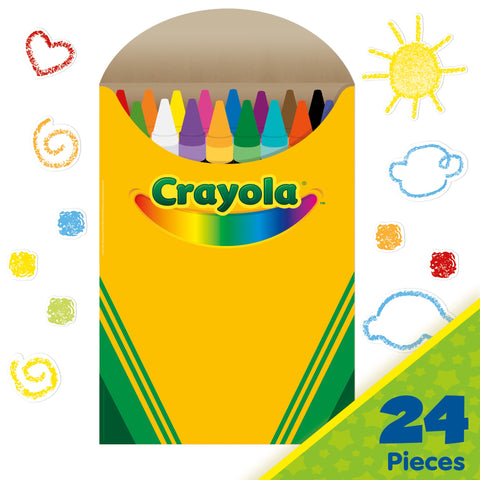 *CRAYOLA LET YOUR COLORS SHINE BULLETIN BOARD SET