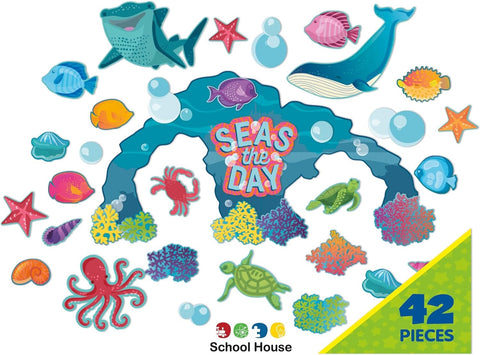 Seas the Day Bulletin Board Set