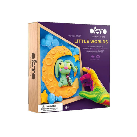 OKTO Bunny Moon Sensory Art Kit | DIY Clay Craft Set
