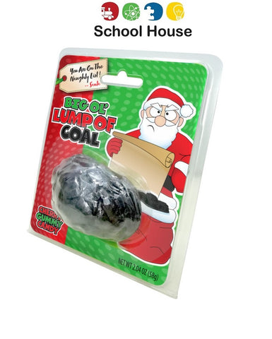 Big Ol’ Lump of Coal – Cherry Flavored Gummy Candy (2 oz Holiday Treat)
